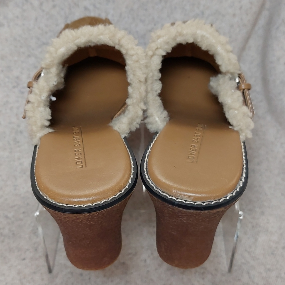 Lower East Side Faux Suede Mule/Clog - Picture 2 of 8